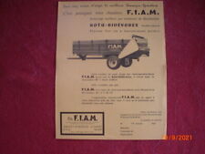 ANCIEN   FEUILLET   PUBLICITAIRE    EPANDEUR  ROTA - BIDEVOREX  F.I.A.M