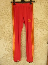 Pantalon ADIDAS fuseau rouge