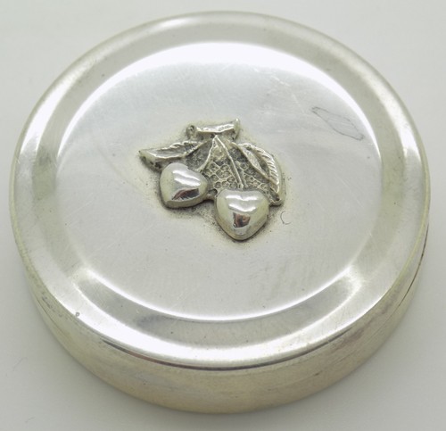 Boîte pilule argent 925 - argent,