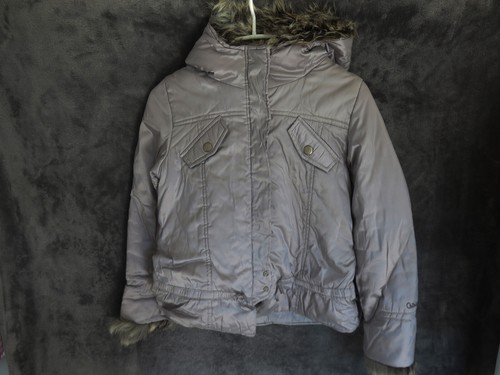 Blouson anorak hiver argent - blouson,