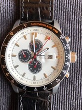 VINTAGE INGERSOLL WATCH WHITE  DIAL AUTOMATIC 45MM IN 1219  NH LIMITED EDITION