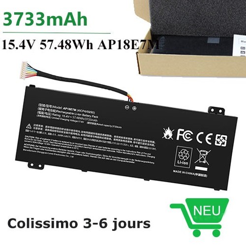3733mah ap18e8m batterie - 3733mah, pour