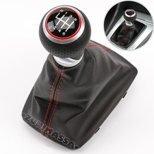 pour AUDI S LINE A4 B6 B7 8E CUIR POMMEAU LEVIER DE VITESSE 6 VITESSES SOUFFLET