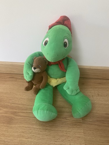 Peluche tortue verte franklin - verte,