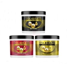 Vita Keratin Salon Daily Treatment Hair Deep Repair Shine Silky Straight 250ml