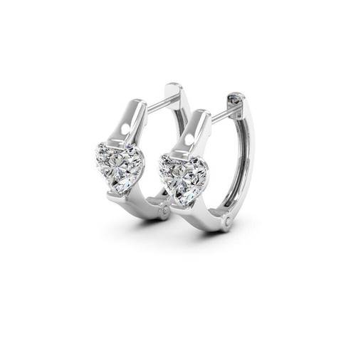 1ct forme coeur imitation - coeur,