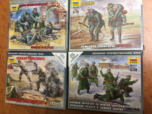 Figurines zvezda - 1/72, ,