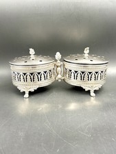 Pique-fleurs double vintage en