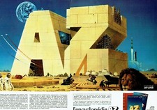 Advertising 089 1978 Editions Atlas (2pages) Encyclopedia A to Z