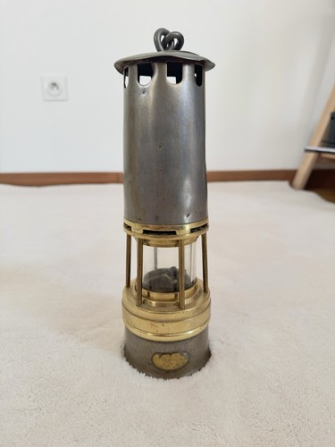 Lampe mineur ancienne - lampe,