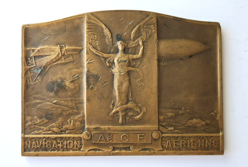 Plaque medaille bronze - plaque,