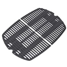 Lot de 2 grilles de cuisson 7645 pour barbecue à gaz Weber Q200 Q220 Q260 Q20...