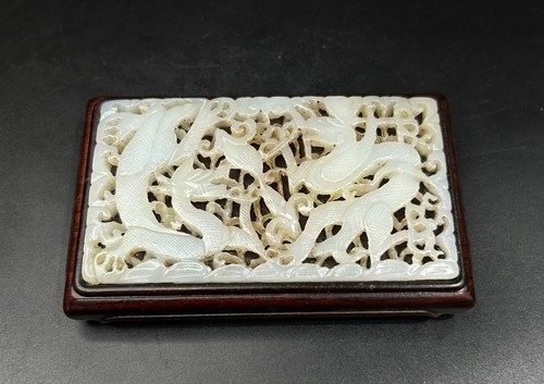 Chinois bois incrustation - chinois,