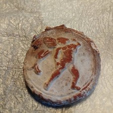 Medaillon Terre Cuite Antique