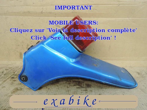 Garde boue arriere - pour, honda