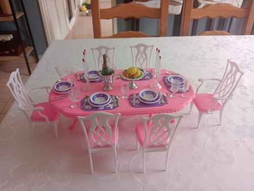 Barbie meuble accessoire salle - accessoire,