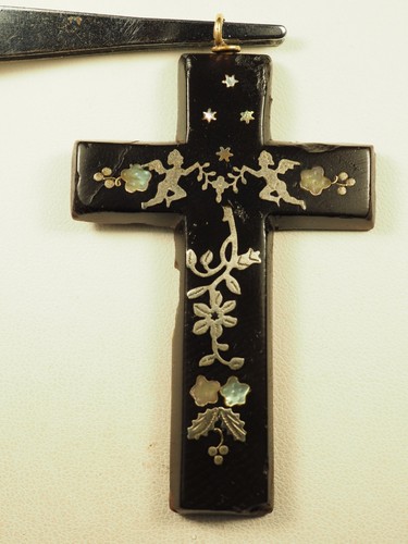 Croix pendentif ancienne pique - ancienne,