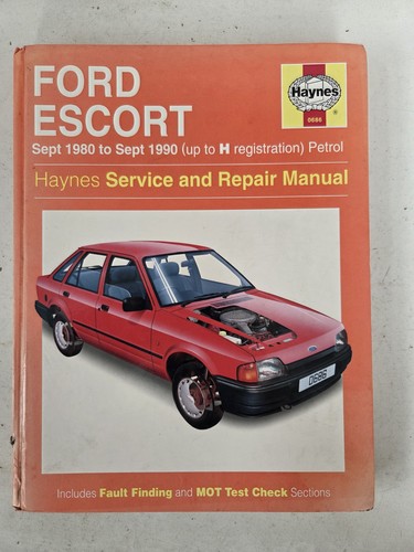 Ford escort mk3 - ford, haynes