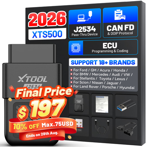 2026 xtool xts500 - xtool, j2534