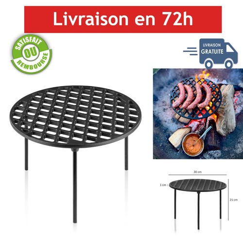 Bbq toro grille fonte ronde - bbq-toro,