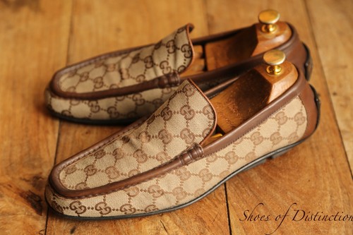 Mocassins gucci monogramme - gucci,
