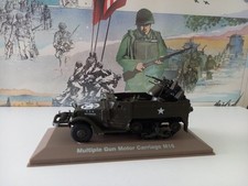 GUN MOTOR MULTIPLE . CARRIAGE M16. ATLAS. BOITE. 1/43. 
