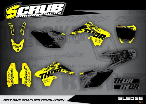 Kit graphique suzuki rmz450 - kit,