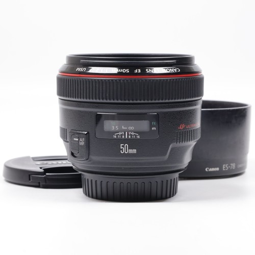 Objectif canon 50mm - ef, f/1.2