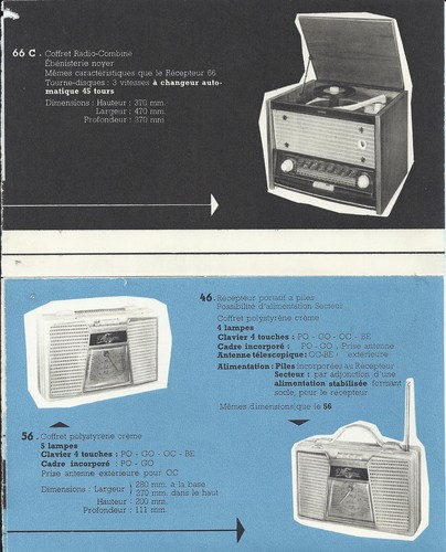 Publicité ancienne radio - publicité,