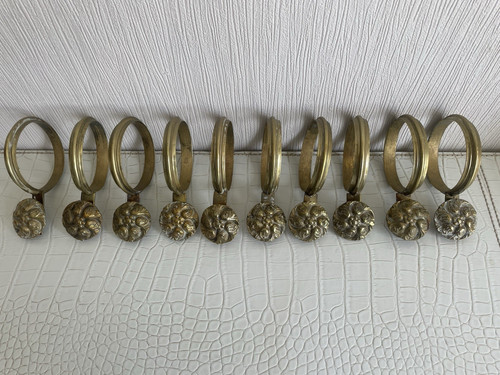 Lot dix superbes anneaux de - de,
