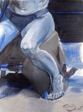 Peinture à l'huile sur toile