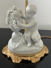 Louis Simon BOIZOT SAMSON Paris Porcelain Biscuit Lamp Signed France 19th Century