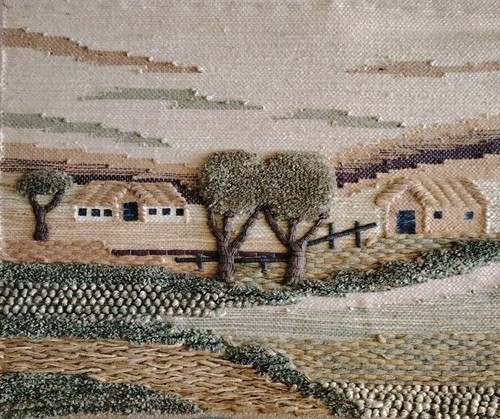 Belle tapisserie laine - tapisserie, en