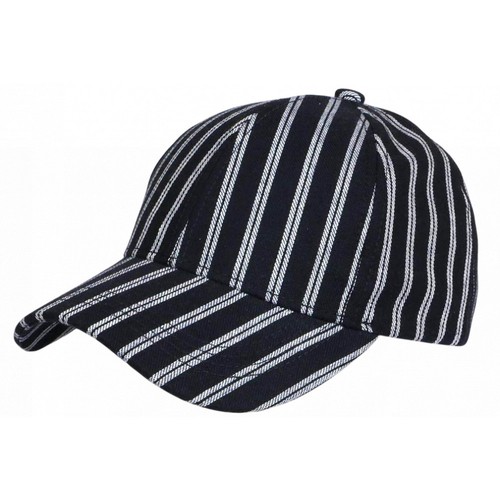 Casquette rayée bleu marine - bleu,