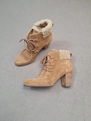 Bottines ugg talons daim - bottines,