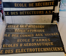 ECOLES MARINE NATIONALE  : 1-UN  RUBAN LEGENDE MARINE / AU CHOIX   #.8