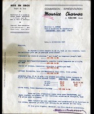 SALTWOOD (39) TIMBER / FIR "Maurice CHARNOZ" in 1937