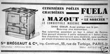 ADVERTISEMENT LE SORCERER FUELA STOVES STOVES OIL BOILERS