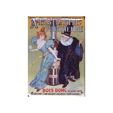 Plaque métal publicitaire