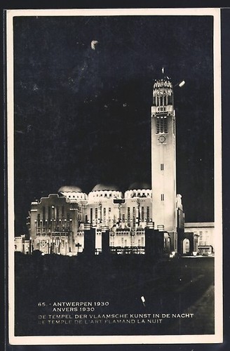 Carte postale anvers - postale,