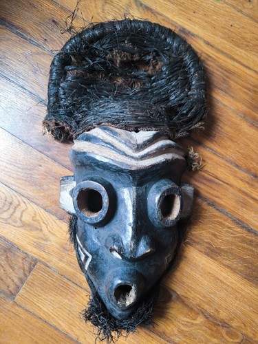 Masque danse congo africain - masque, de