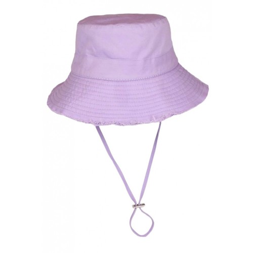 Chapeau bob violet coton - bob,