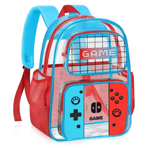 Clear backpack for - boys, gamer