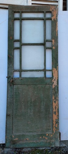 Porte vitrée sapin 2m08 - , en