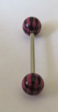 PIERCING DE LANGUE BARBELL 19