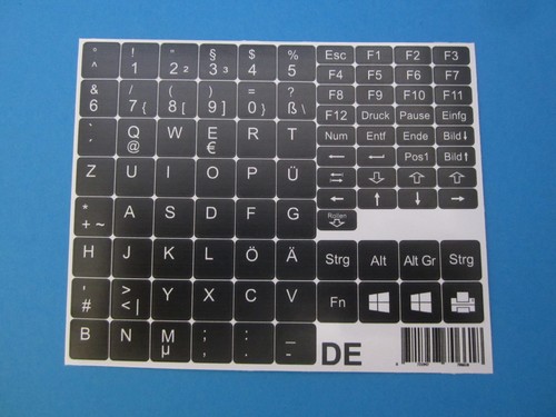 Autocollants clavier pc - autocollants,