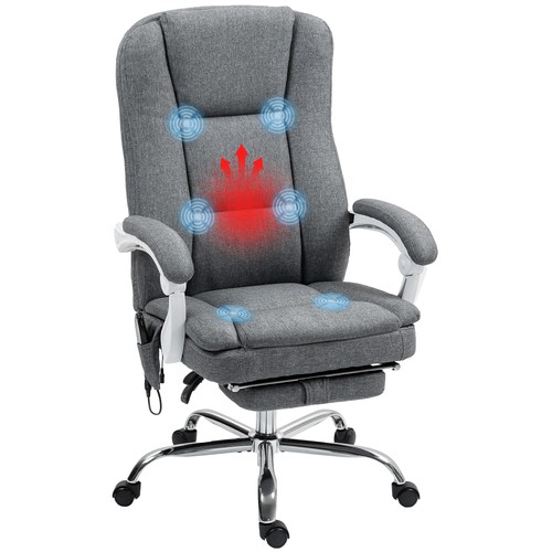 Homcom fauteuil bureau - fauteuil, de
