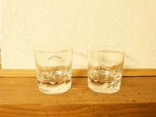 2 verres à whisky en cristal