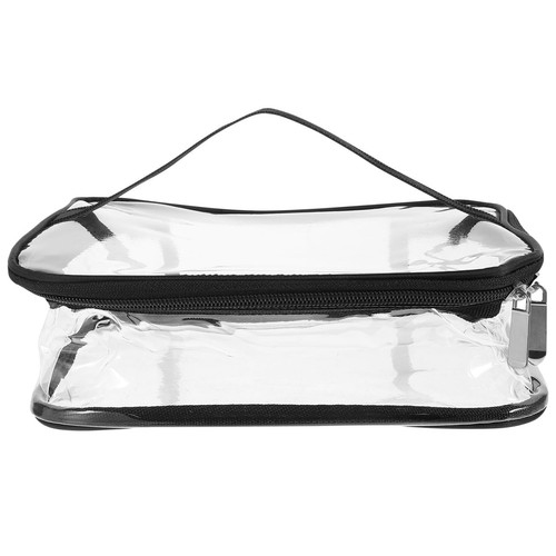 Clear handheld lunch bag - lunch,