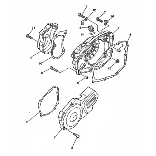 Yamaha 125 1982 1991 kit - 125, lc